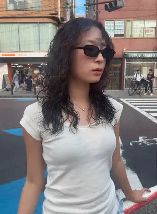 ロング パーマ レイヤー/ボブ /🦋Ayana🦋のヘアスタイル