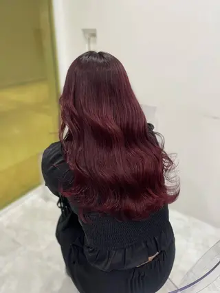 ロング カラー ♥️暖色モテカラ ー♥️由夏のヘアスタイル