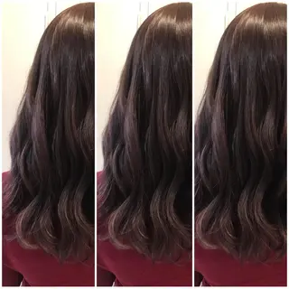 ミディアム カラー 顔まわり🤍小顔 カット🤍みさきのヘアスタイル