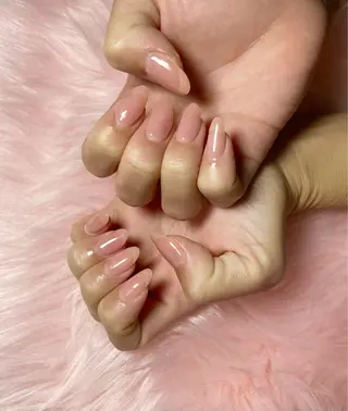 ネイル Melia　by attrait所属・Melia by attrait🌿杏のネイルデザイン