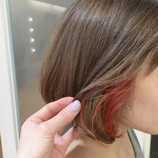 ミディアム 加藤 あやみのヘアスタイル