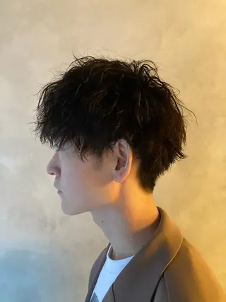パーマ メンズ メンズサロン アソビ元町店所属・メンズサロン アソビ元町のヘアスタイル