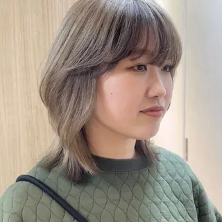 ミディアム 飯田橋神楽坂＊個室 髪質改善hitomiのヘアスタイル