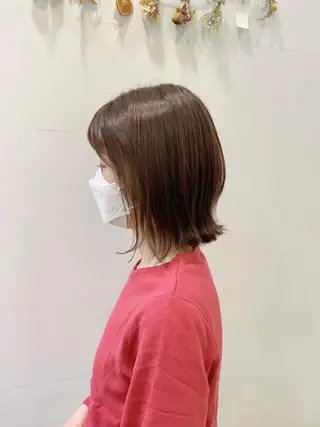 ミディアム カラー ノーブル美容室イオン高橋店所属・鈴木 純子のヘアスタイル