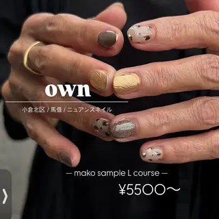 ネイル nailroom own所属・mako (own)のネイルデザイン