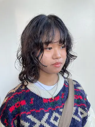 パーマ Toiro 横浜所属・🎀レイヤー/パーマ カラー/ai🎀のヘアスタイル