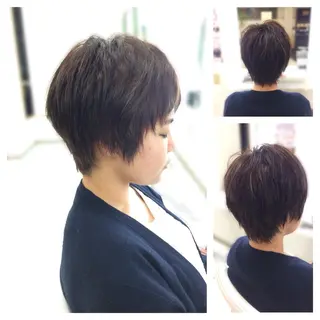 ショート いけだ ゆうのヘアスタイル