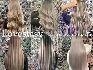 ロング カラー Lovestasy 京都河原町店のヘアスタイル