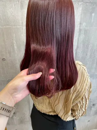 ロング 永井 瑞穂のヘアスタイル