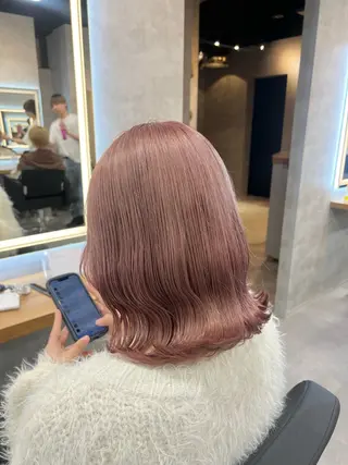 ミディアム カラー お客様満足No.1 🌈Neneのヘアスタイル