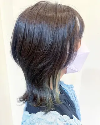 ショート カラー justbeauty CiNQのヘアスタイル