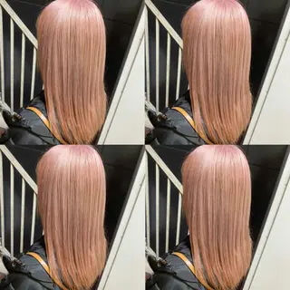 ロング カラー ヘアアレンジ 🦋韓国ヘア 坂本 菜摘🦋のヘアスタイル