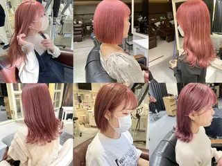 セミロング カラー ボブ/パーマ 古家 佑真のヘアスタイル