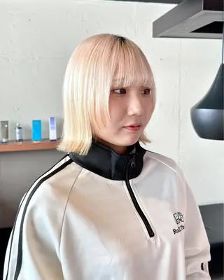 ショート pizzicato pacto所属・ボルドーカラー/ワイ ンレッド/長山遼太郎のヘアスタイル