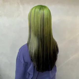 ロング ❤️‍🔥シールエク ＋カラー京❤️‍🔥のヘアスタイル