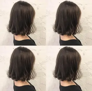 ミディアム カラー ワタベ ハヤト/ トップデザイナーのヘアスタイル