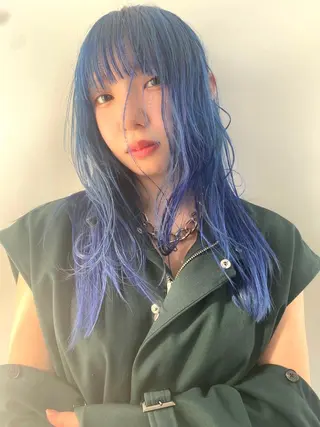 ロング カラー nambu-GARDEN所属・上田 昂雅のヘアスタイル