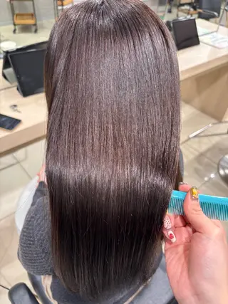 ロング カラー 🍒カラー/縮毛🍒 こばるのヘアスタイル