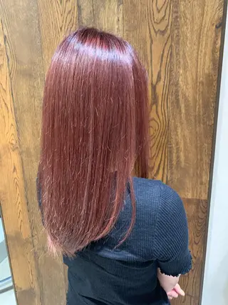 ロング 本格韓国ヘア🇰🇷 【uni】キューさんのヘアスタイル