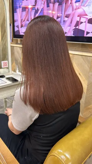 セミロング カラー 🍕月舘りほ カラー/髪質改善🍕のヘアスタイル