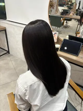 セミロング 🧸艶ブリーチ/深み カラー🌺Noa🌺のヘアスタイル