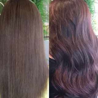 ロング カラー Hanna by W_SALONのヘアスタイル