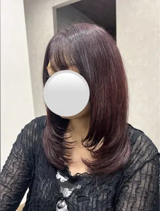 セミロング ✩.*˚ ゆら✩.*˚のヘアスタイル