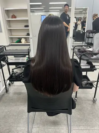 ロング Yumaモテ暖色🫧 /似合わせカットのヘアスタイル