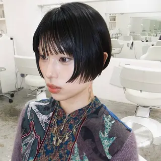 ショート カラー 丹所属・チヒロ/ショート /メンズパーマのヘアスタイル