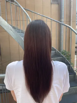 ロング パーマ emusalon前橋川原店所属・松井 悠希のヘアスタイル