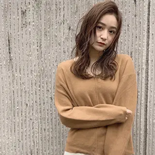 セミロング 冨木 雄斗のヘアスタイル