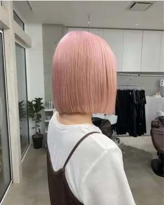 ミディアム カラー 🌱ブリーチ・透明感 カラー/mapi🦭のヘアスタイル