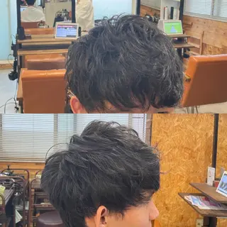 ショート メンズ かんばら りょーいのヘアスタイル