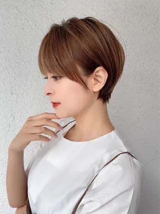 ショート Lond ciel所属・ショート🩵/パーマ 🇰🇷/月音のヘアスタイル