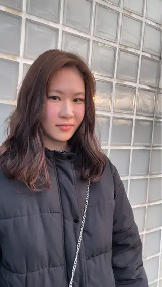 ロング カラー ARARE HAIR みゆきのヘアスタイル