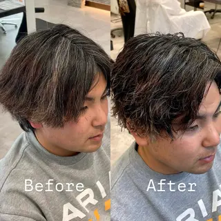 パーマ メンズ メンズ特化 / ツイスパ🔥高林拓斗のヘアスタイル