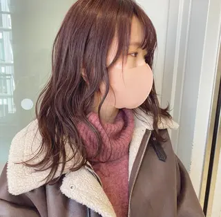 ミディアム カラー salut町田/ボブ 🌷kana🌷のヘアスタイル