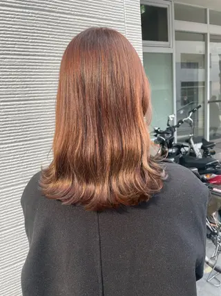 ミディアム 💛FERIAあべの 永川さやか💛のヘアスタイル