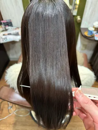 ロング 【縮毛矯正/カラー】 今野寛己のヘアスタイル