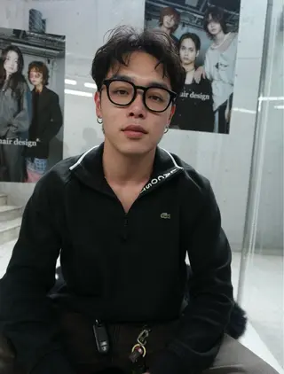 ショート パーマ メンズ Pia/KIRIA /福岡美容室のヘアスタイル