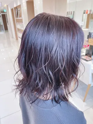 ミディアム カラー 新規限定カット無料 クーポン有り【桂口】のヘアスタイル