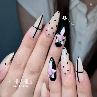 ネイル 🐕‍🦺Yappy 💗A-tanのネイルデザイン