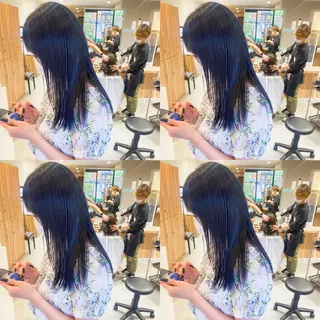 ミディアム カラー ヘアアレンジ 竹内啓太 ボブのヘアスタイル