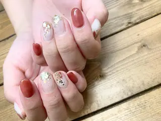 ネイル komorebi. 小峯 真実のネイルデザイン