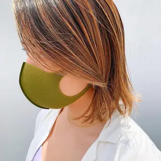 ショート カラー CODE.LINE所属・中川 竜誠のヘアスタイル