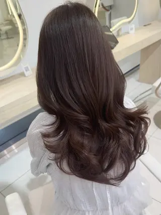 セミロング ✨髪質改善/透明感 カラー🪽FUUMAのヘアスタイル