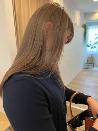 カラー ショート・ボブパーマ 指名No.1かけるのヘアスタイル