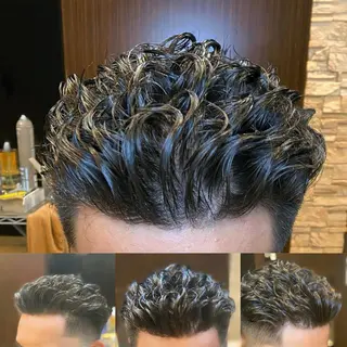 ミディアム ヘアモードキクチ神田店所属・北川 竜也のヘアスタイル