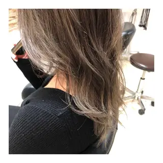 セミロング カラー メンズパーマ 次元のヘアスタイル