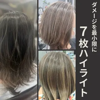 カラー BAUM まやのヘアスタイル